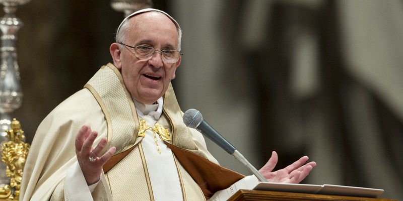 Papa Franjo govori